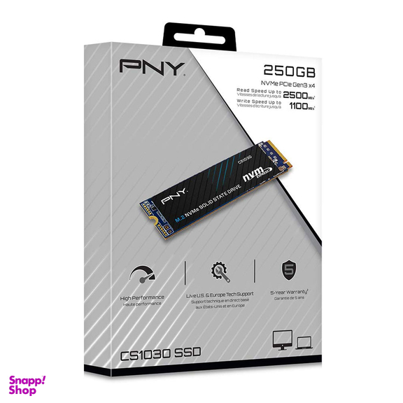 حافظه SSD اینترنال پی ان وای مدل CS1030 NVMe M.2