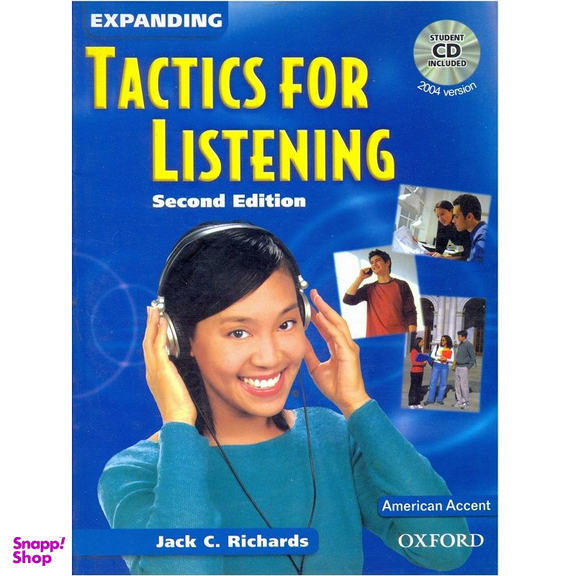 کتاب expanding Tactics For Listening اثر Jack C.Richards انتشارات آکسفورد