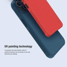 کاور نیلکین مدل Super Frosted Shield Pro مناسب برای گوشی موبایل اپل iPhone 13 / 14