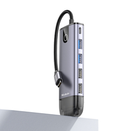هاب 10 پورت USB-C مک دودو مدل HU-7420 طول 15 سانتی‌ متر