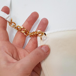 مایو زنانه ماییلدا مدل اسفنجی گره ای کد 4448-458 رنگ سفید
