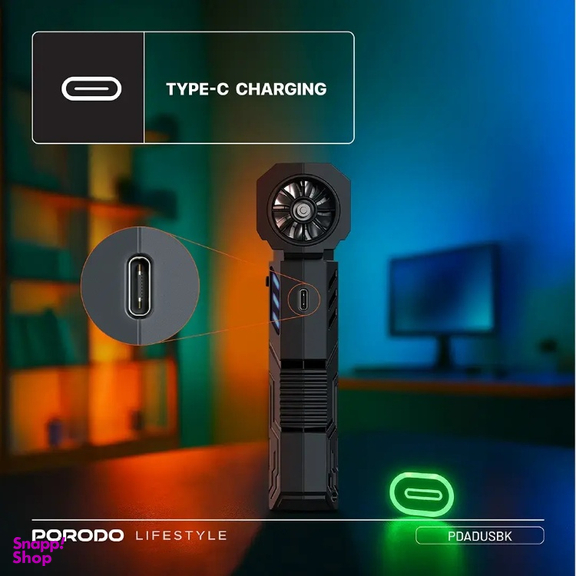 جت فن 160 وات پرودو مدل PDADUSBK Turboblast