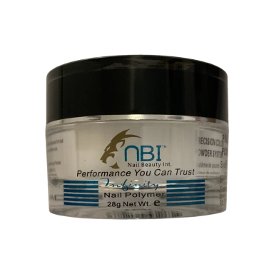پودر کاشت ناخن ان بی آی مدل Clear حجم 28 گرم