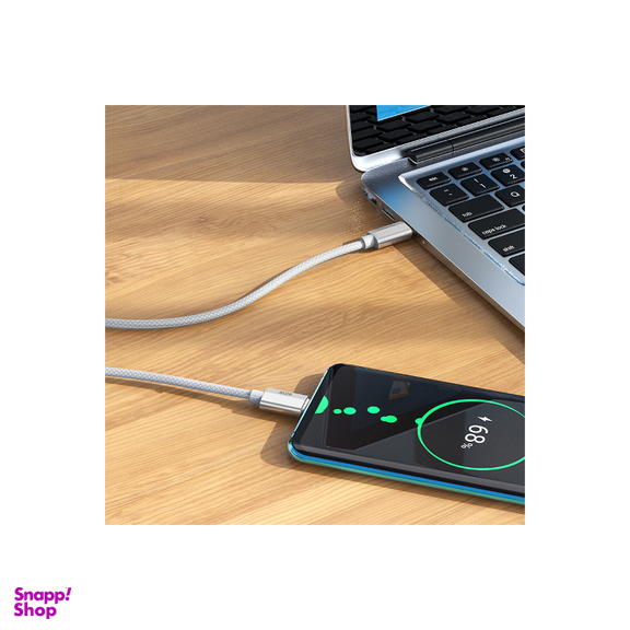 کابل شارژ 60 وات Type-C نکسا مدل L72 طول 1.2 متر
