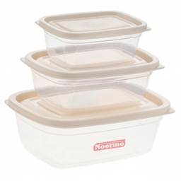 ظرف نگهدارنده نورینو مدل روژا کد 015 مجموعه 3 عددی