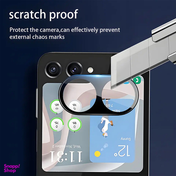 محافظ لنز دوربین گرین لاین مدل Acrylic مناسب برای گوشی موبایل سامسونگ Galaxy Z Flip5
