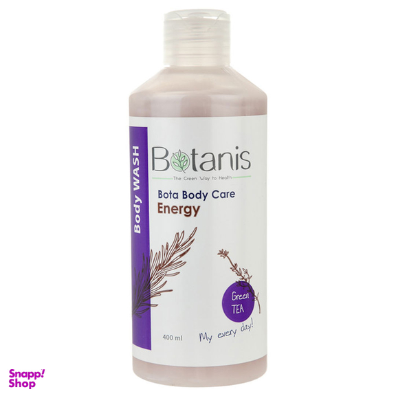 شامپو بدن بوتانیس (Botanis) مدل Green Tea حجم 400 میلی لیتر