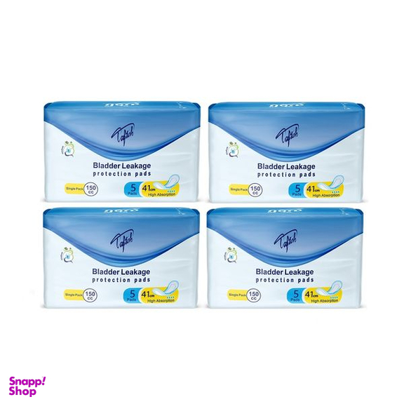 پد بی اختیاری ادرار مردانه تافته مدل High Absorption بسته 4 عددی