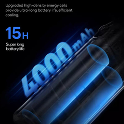 پنکه دستی ای آی سو لاو مدل F15 ظرفیت 4000 میلی آمپر ساعت