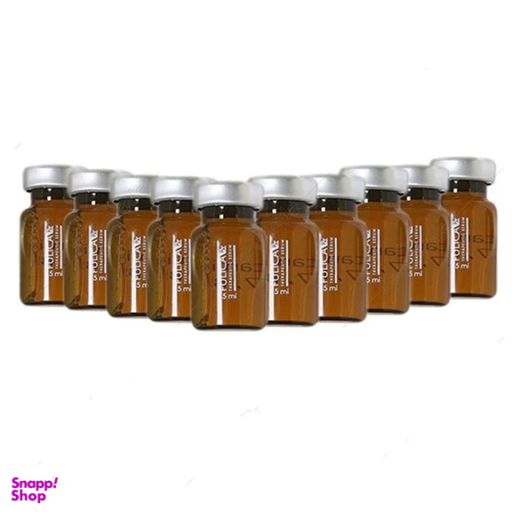 سرم سینگل دوز تقویت کننده موی سر فولیکا آرایکس همراه با بیوتین 5% و بپانتن 5% حجم 7.5 میلی لیتر