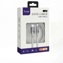 کابل دیتا و شارژ USB به Type‑C تونک مدل L600 طول 1.2 متر