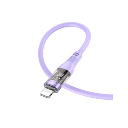 کابل تبدیل USB-C به لایتنینگ بروفون مدل BU37 20W طول 1.2 متر