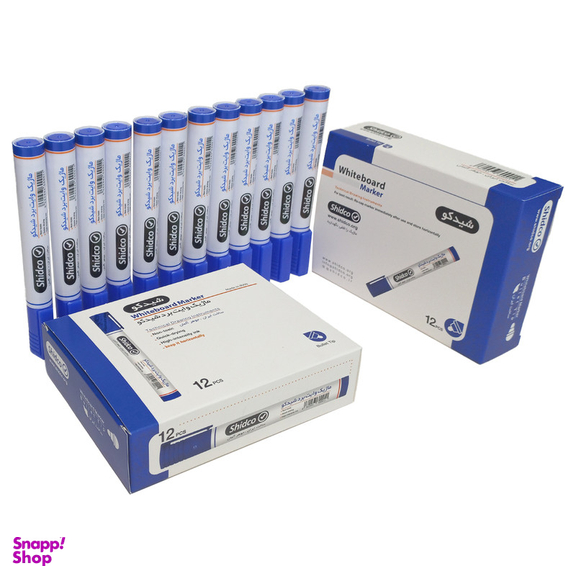 ماژیک وایت برد شیدکو مدل 01 بسته 12 عددی