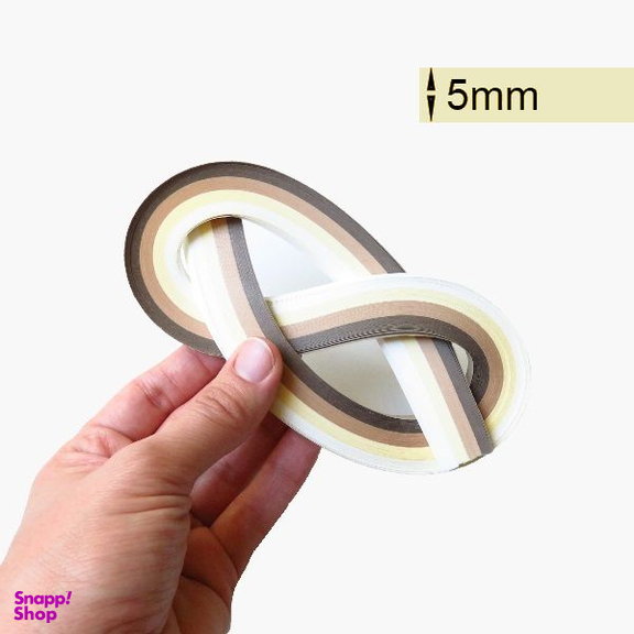 نوار ملیله کاغذی کد 160CR5 بسته 80 عددی