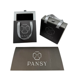 گردنبند طلا 18 عیار زنانه پانسی طرح ماه و ستاره مدل G8/4