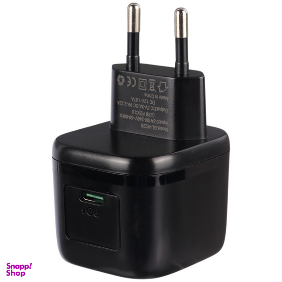 شارژر دیواری فست شارژ گرین لاین مدل GNPD20EUWCBK 3A PD 20W