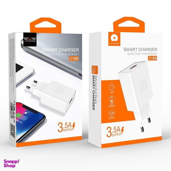 شارژر دیواری دبلیو یو دبلیو مدل C186