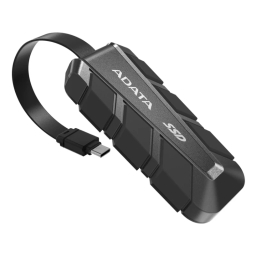 حافظه SSD اکسترنال ای دیتا مدل SC740 رابط USB Type-C 3.2