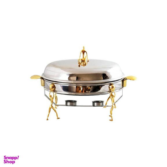 سوفله خوری سالینو مدل استیل برنجی کد 3009-SG