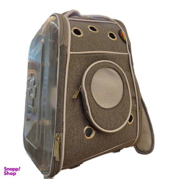 کوله پشتی حمل گربه دنیل مدل طلق دار کد LD35