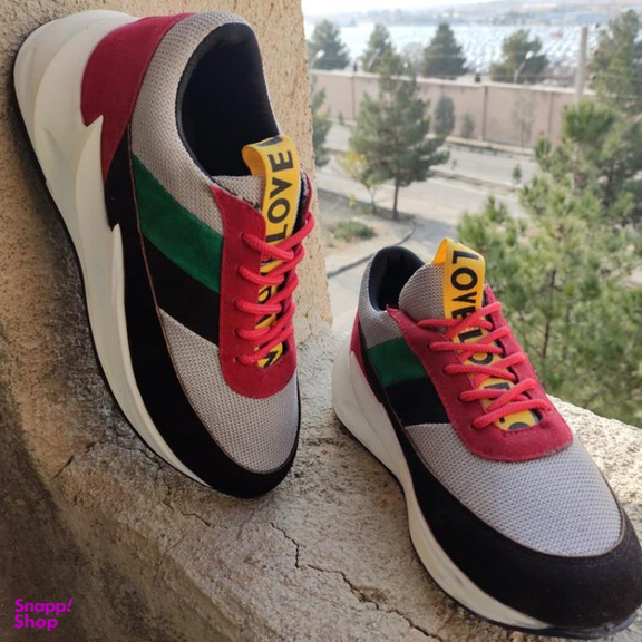 کتانی راحتی زنانه مدل شارک کد 011