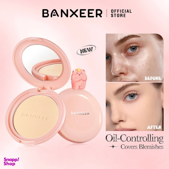 پودر فیکس مات بنکسر رنگ 01 light purple