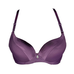 سوتین زنانه جک دار فنر دار کد 30291 رنگ بنفش