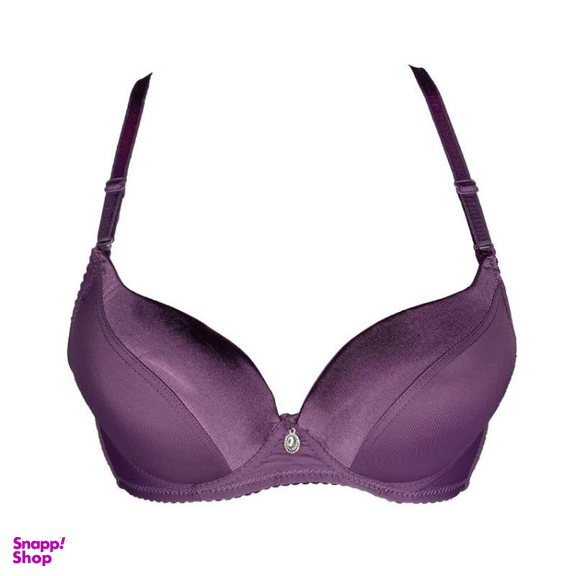 سوتین زنانه جک دار فنر دار کد 30291 رنگ بنفش