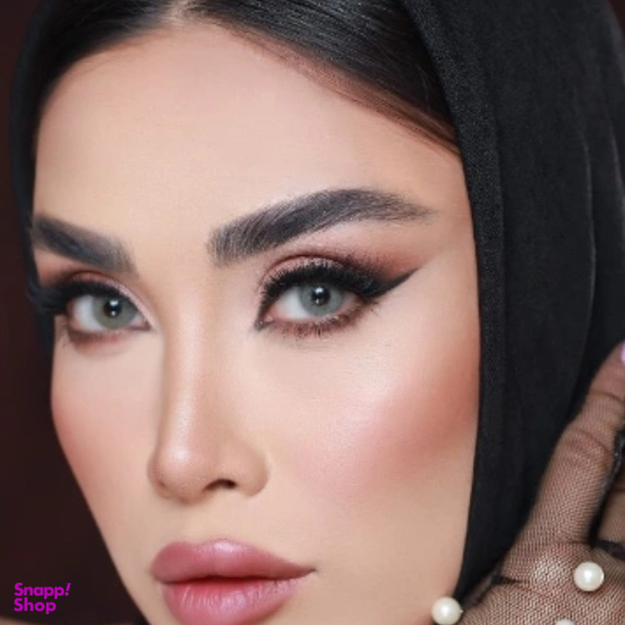 لنز رنگی سالیانه هرا شماره 6 کد SCA210 رنگ سبز طوسی روشن