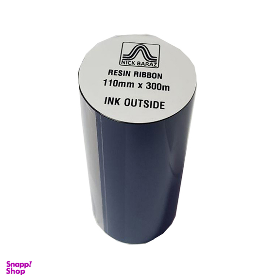 ریبون پرینتر نیک براز مدل RESIN 110mm x300m