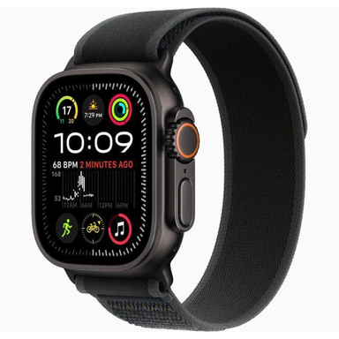 ساعت هوشمند اپل مدل Ultra 2 Black Titanium Case Alpine Loop 49mm