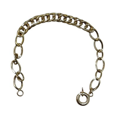 دستبند طلا 18 عیار زنانه مدل ترکیبی کارتیه