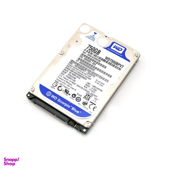 هارد دیسک اینترنال لپ تاپ وسترن دیجیتال بلو مدل WD7500BPVT