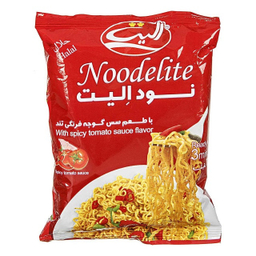 نودل الیت با طعم سس گوجه فرنگی وزن 75 گرم