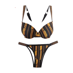 ست لباس زیر زنانه کد 45782 رنگ مشکی