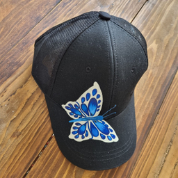 کلاه کپ زنانه مدل پروانه