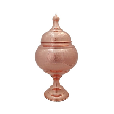 شکلات خوری مسی مدل تک پایه گنبدی کد ZH213.2