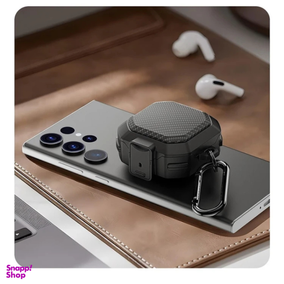 کاور ایرفون دوکس دوکیس مدل SECF-N مناسب هدفون سامسونگ Galaxy buds 2 Pro / buds pro / buds live / buds 2 / buds FE