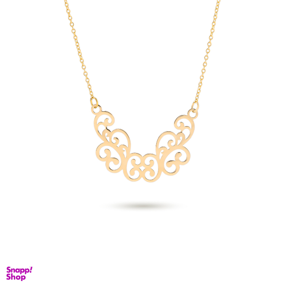 گردنبند طلا 18 عیار زنانه میلی گالری طرح فانتزی کد MT1293