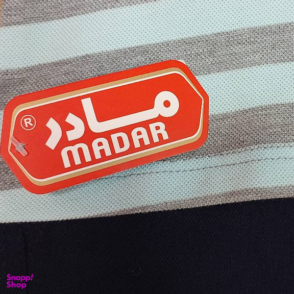 ست پولوشرت و شلوارک پسرانه مادر مدل مایکل رنگ آبی