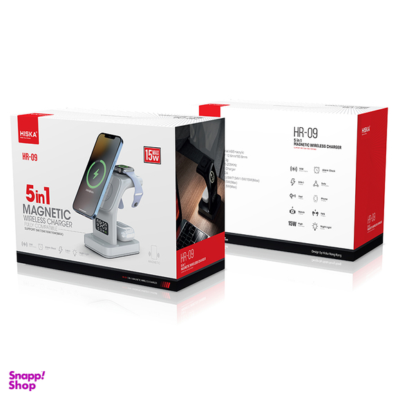 شارژر بی سیم هیسکا مدل HR-09