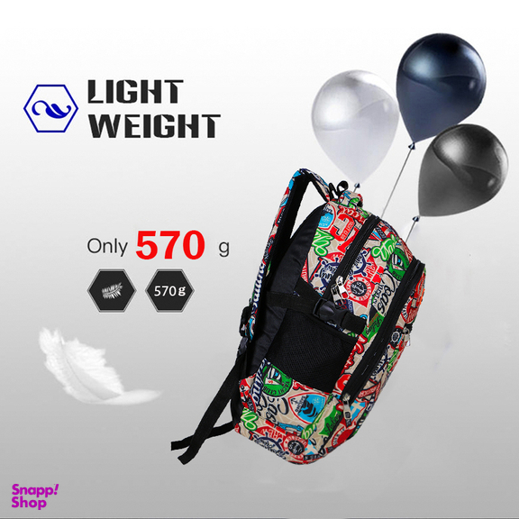 کوله پشتی توریث مدل KW-8000 به همراه جامدادی