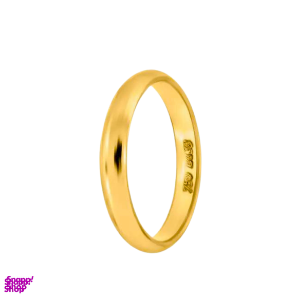 انگشتر طلا 18 عیار حلقه ای نوا گلد کد 27427