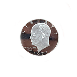 سکه نقره دو رو مدل بال عقاب عیار 999 کد 4525