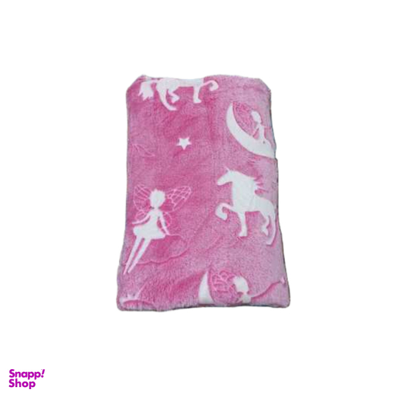 پتو یک نفره شب نما طرح اسب و فرشته سایز 160×200 سانتی‌ متر