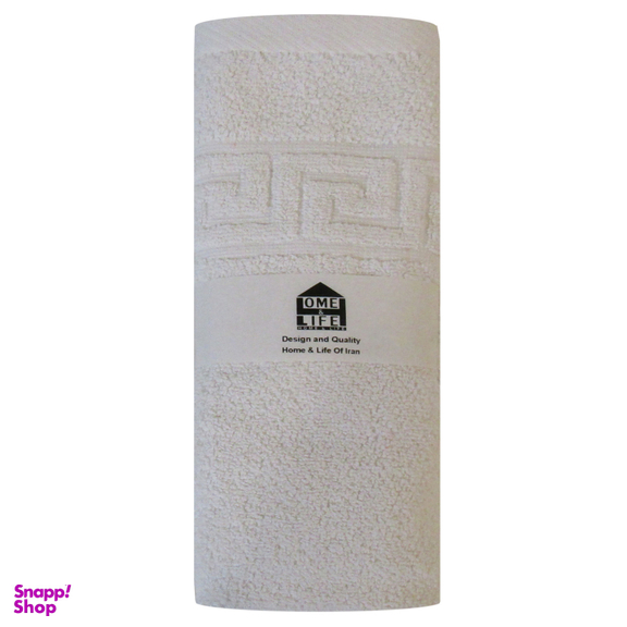 حوله دستی هوم اند لایف مدل رومی سایز 40×80 سانتی متر