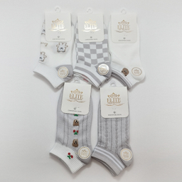 جوراب مچی زنانه الیت کد 10005 بسته ۵ عددی