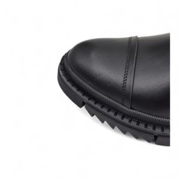نیم بوت مردانه چرم ریباری مدل Z31 رنگ مشکی