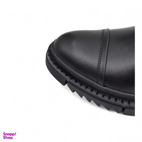 نیم بوت مردانه چرم ریباری مدل Z31 رنگ مشکی