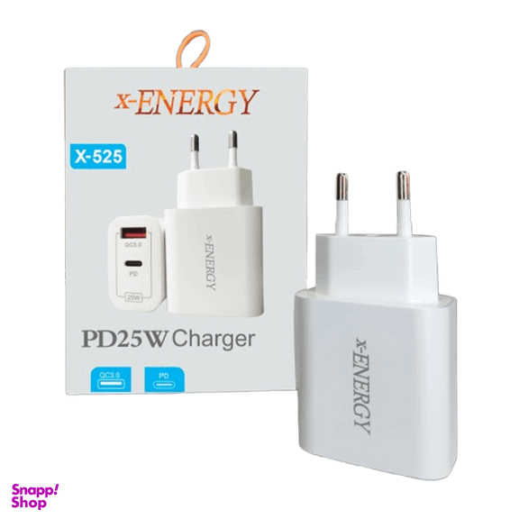 شارژر دیواری 25 وات ایکس-انرژی مدل x-525